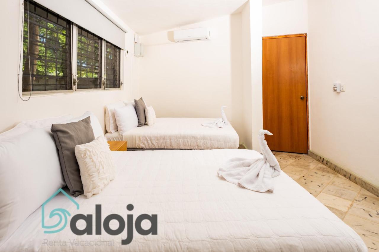 בקאלאר Villa Xtohil With Private Access To The Magic 7 Colors Lagoon מראה חיצוני תמונה