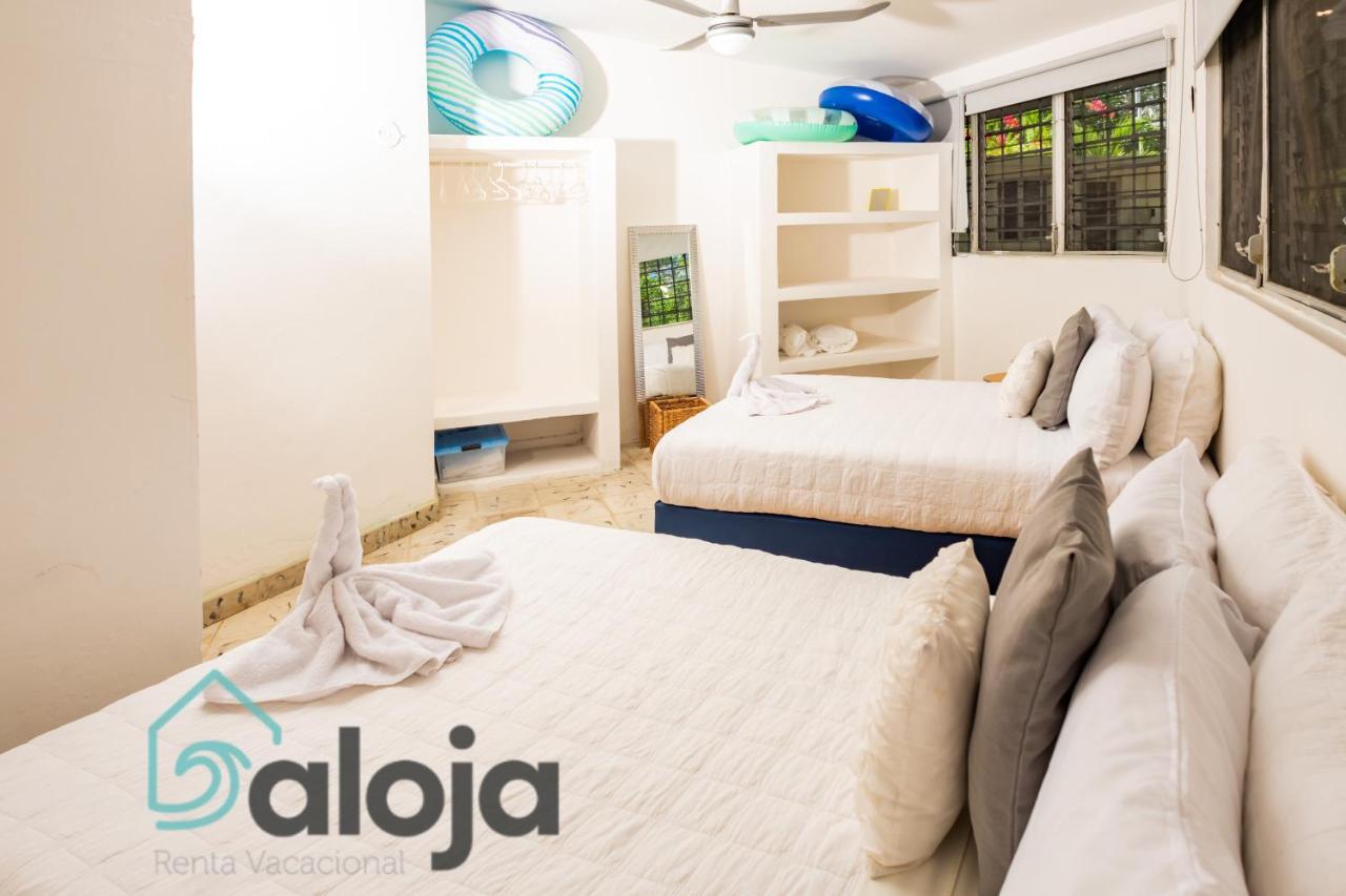 בקאלאר Villa Xtohil With Private Access To The Magic 7 Colors Lagoon מראה חיצוני תמונה