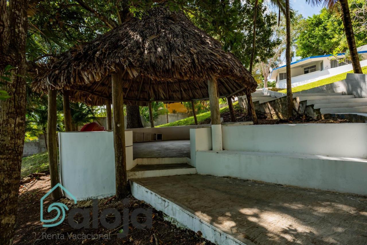 בקאלאר Villa Xtohil With Private Access To The Magic 7 Colors Lagoon מראה חיצוני תמונה