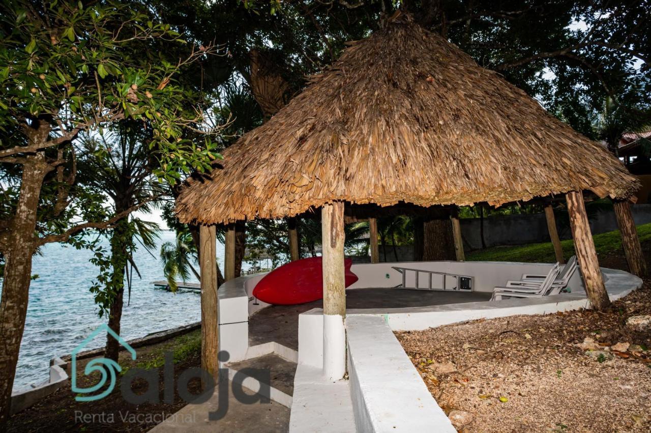 בקאלאר Villa Xtohil With Private Access To The Magic 7 Colors Lagoon מראה חיצוני תמונה