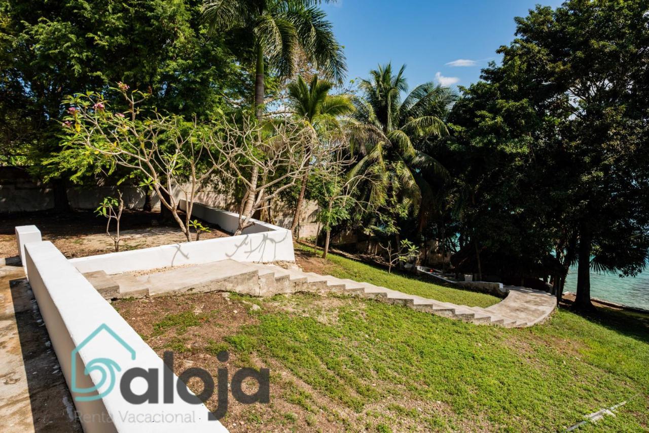 בקאלאר Villa Xtohil With Private Access To The Magic 7 Colors Lagoon מראה חיצוני תמונה