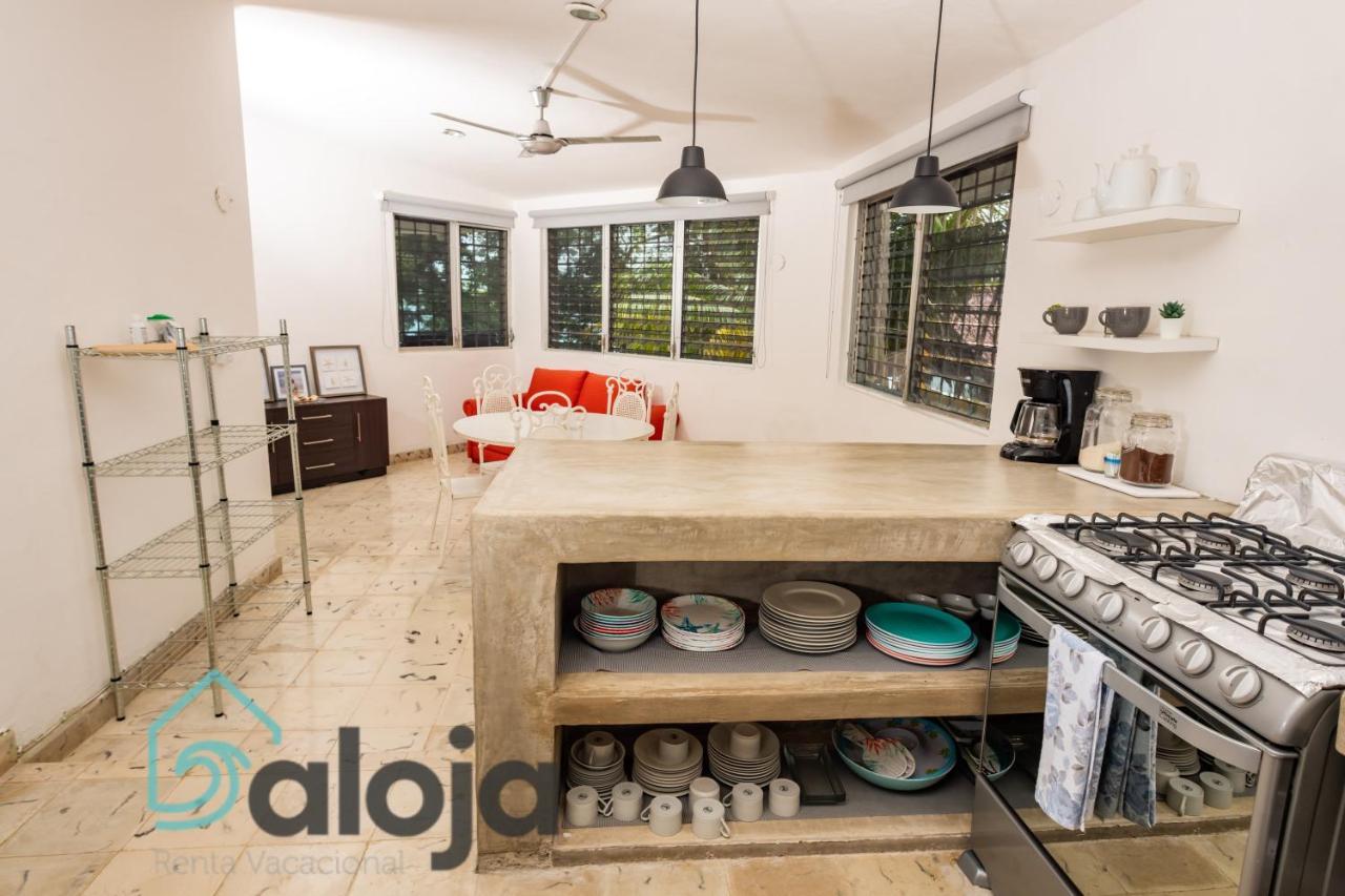 בקאלאר Villa Xtohil With Private Access To The Magic 7 Colors Lagoon מראה חיצוני תמונה