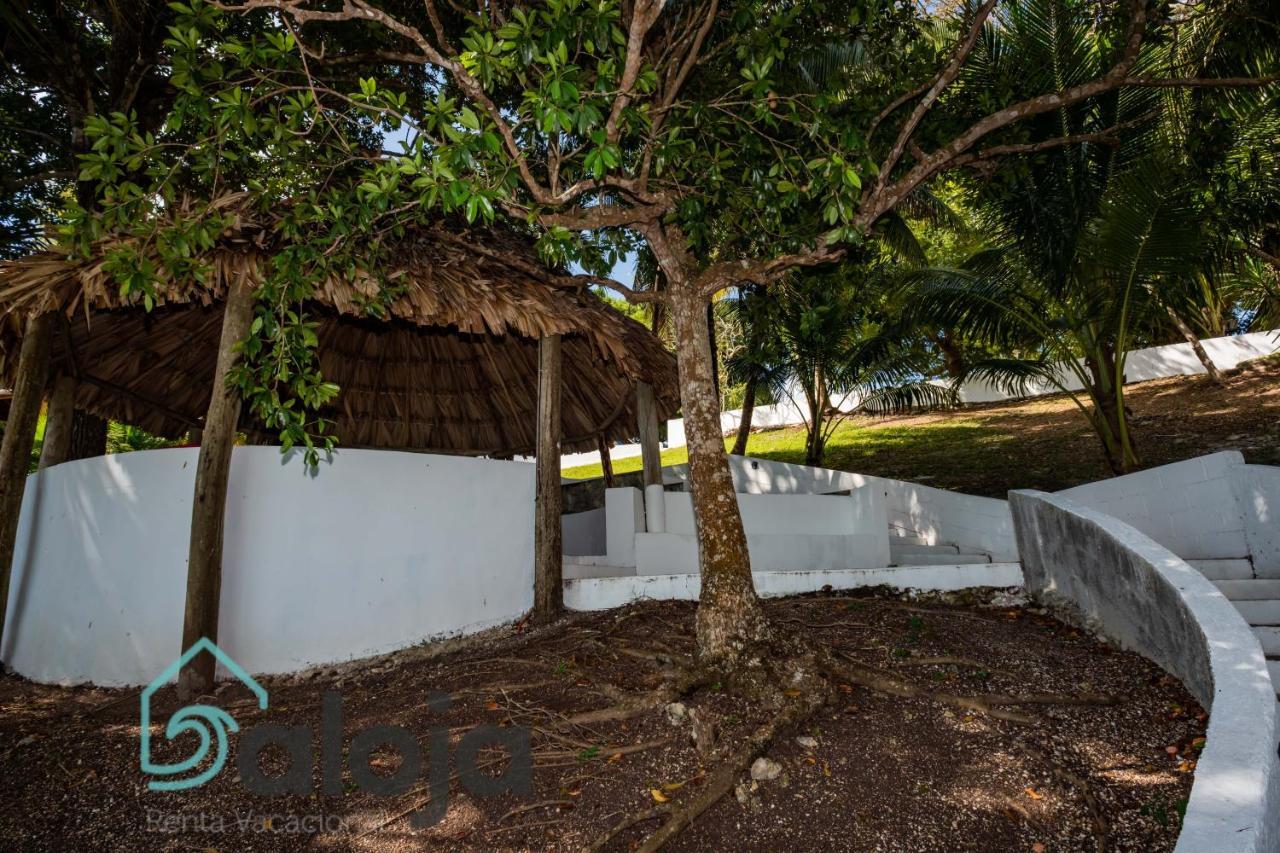 בקאלאר Villa Xtohil With Private Access To The Magic 7 Colors Lagoon מראה חיצוני תמונה