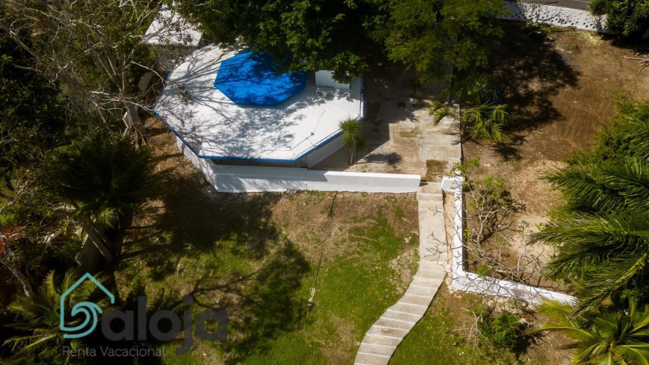 בקאלאר Villa Xtohil With Private Access To The Magic 7 Colors Lagoon מראה חיצוני תמונה