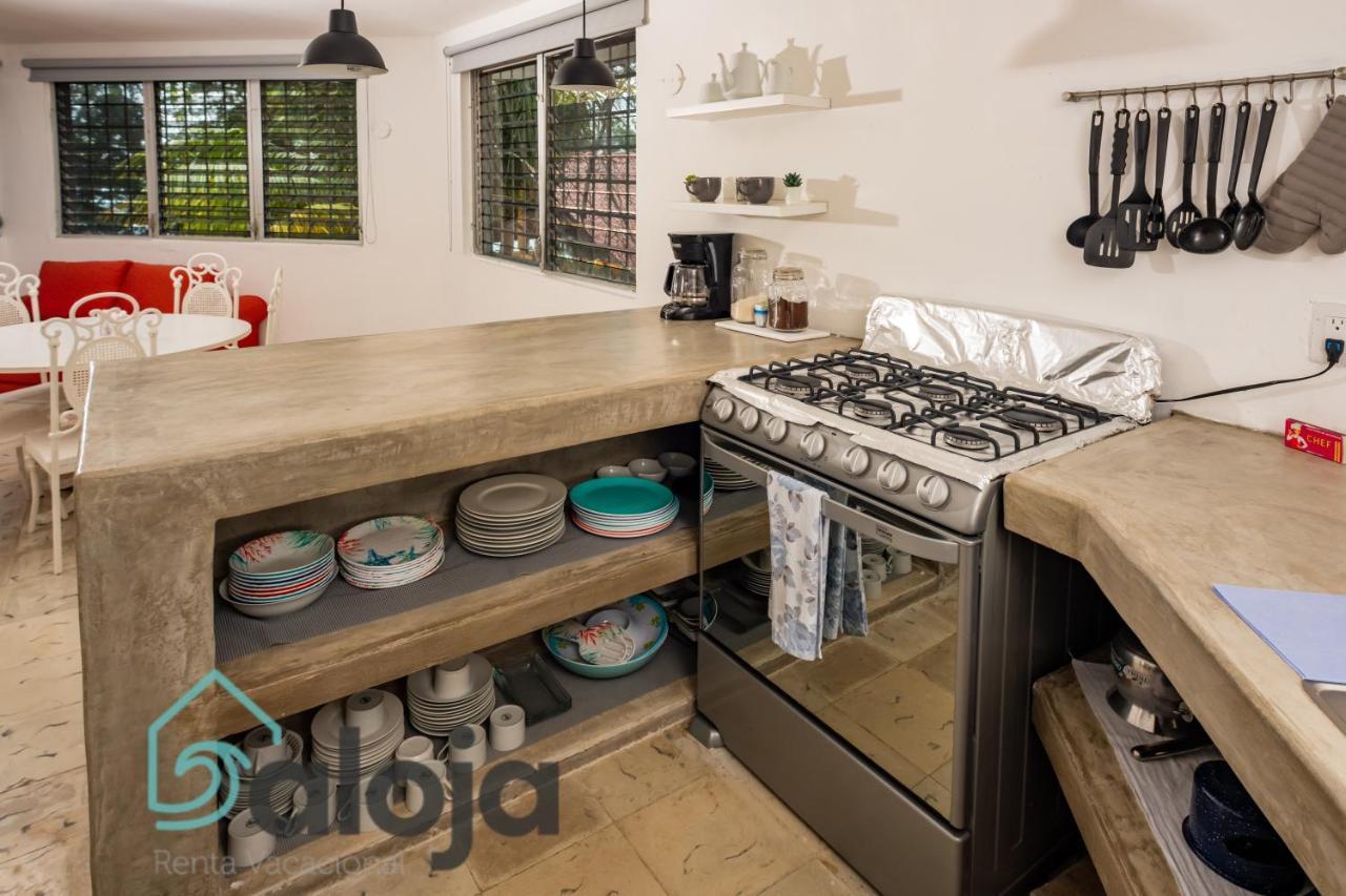בקאלאר Villa Xtohil With Private Access To The Magic 7 Colors Lagoon מראה חיצוני תמונה